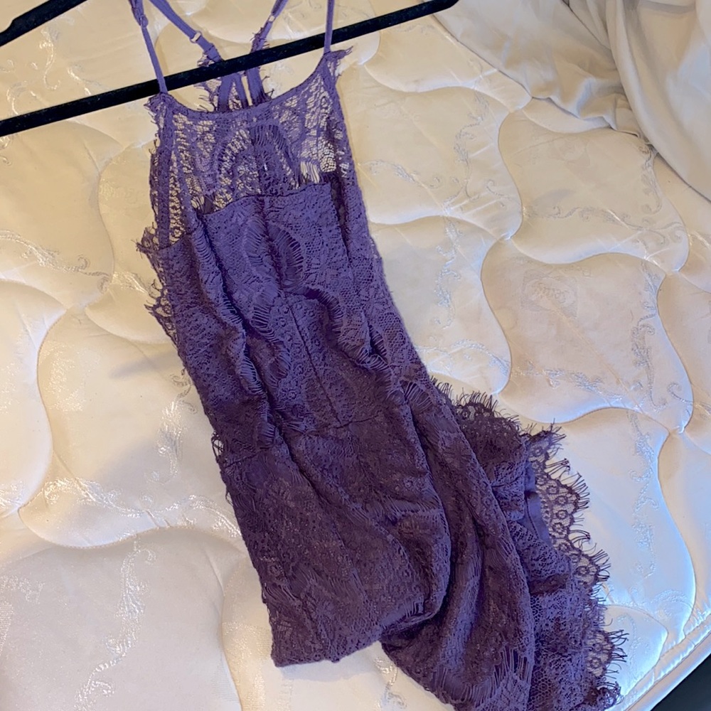 Purple FreePeople dress — L